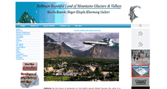 Desktop Screenshot of mybaltistan.com